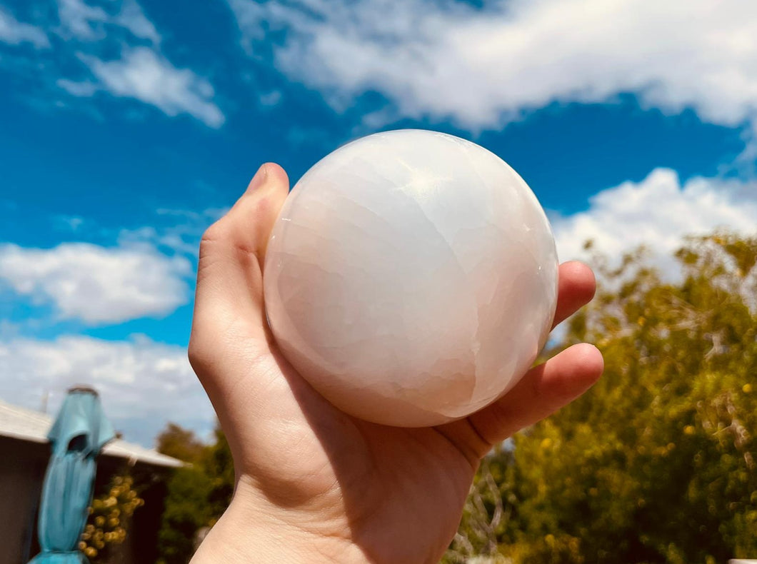 Large Selenite sphere